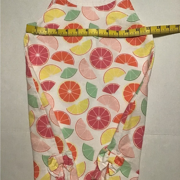 Gymboree‎ Girls Summer Dress Fruit Pattern Multicolor - Picture 5 of 9